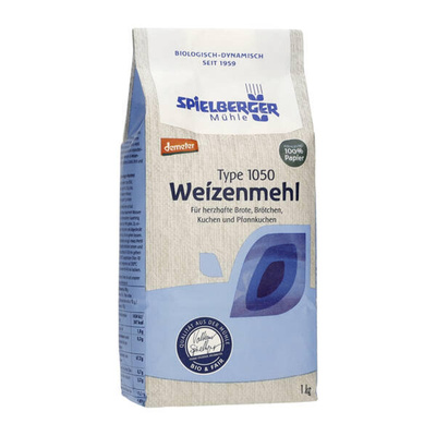 Produktfoto zu Weizenmehl Type 1050, demeter