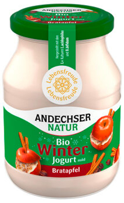 Produktfoto zu Bratapfel Joghurt 500g AND