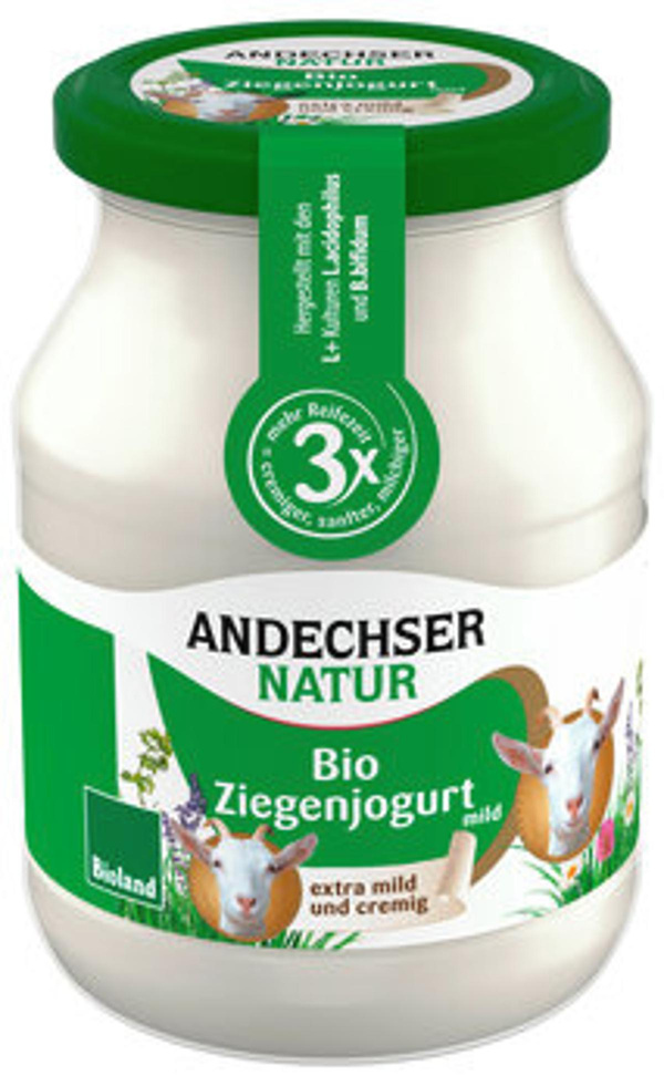 Produktfoto zu Ziegen-Joghurt mild 3,5% 500g