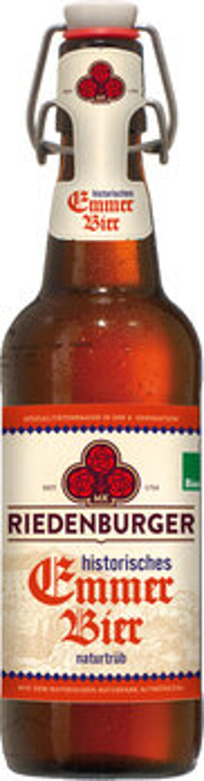Produktfoto zu Riedenb Emmerbier 0,5l