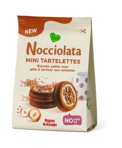 Produktfoto zu Nocciolata Tartelettes Bianca