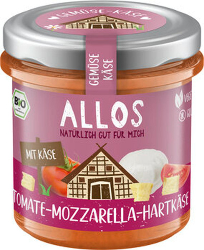 Produktfoto zu Aufstr Tomate-Mozzarella 135g