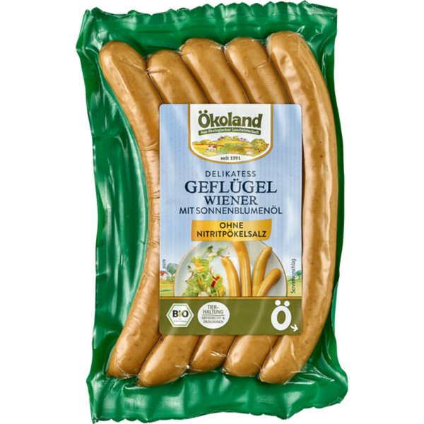 Produktfoto zu Delikat.GeflügelWiener (5x40g)