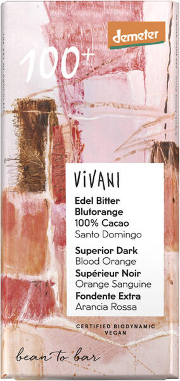 Produktfoto zu Edel Bitter Blutorange100% 90g