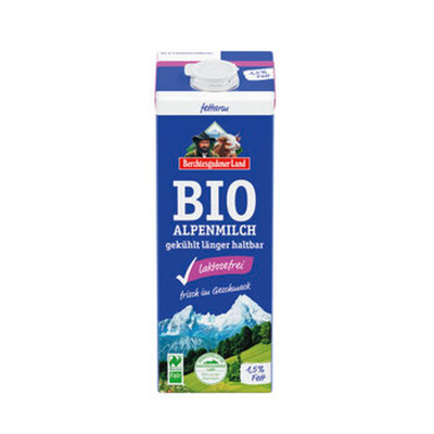 Produktfoto zu Milch längerhaltbar laktosefre