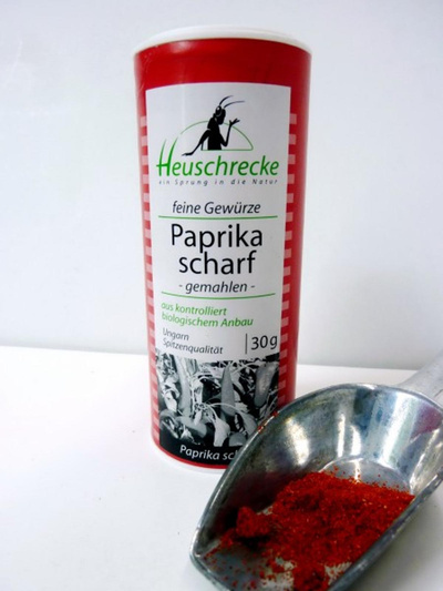 Produktfoto zu Paprika scharf gem.