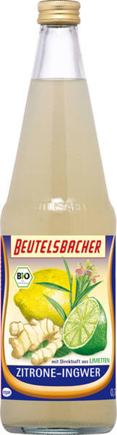 Produktfoto zu Zitrone-Ingwer Saft 0,7l