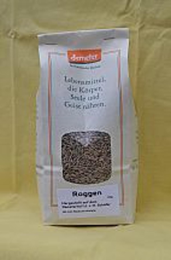 Produktfoto zu Roggen-Körner 1kg