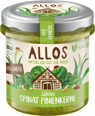 Produktfoto zu Spinat Pinienkerne 135g