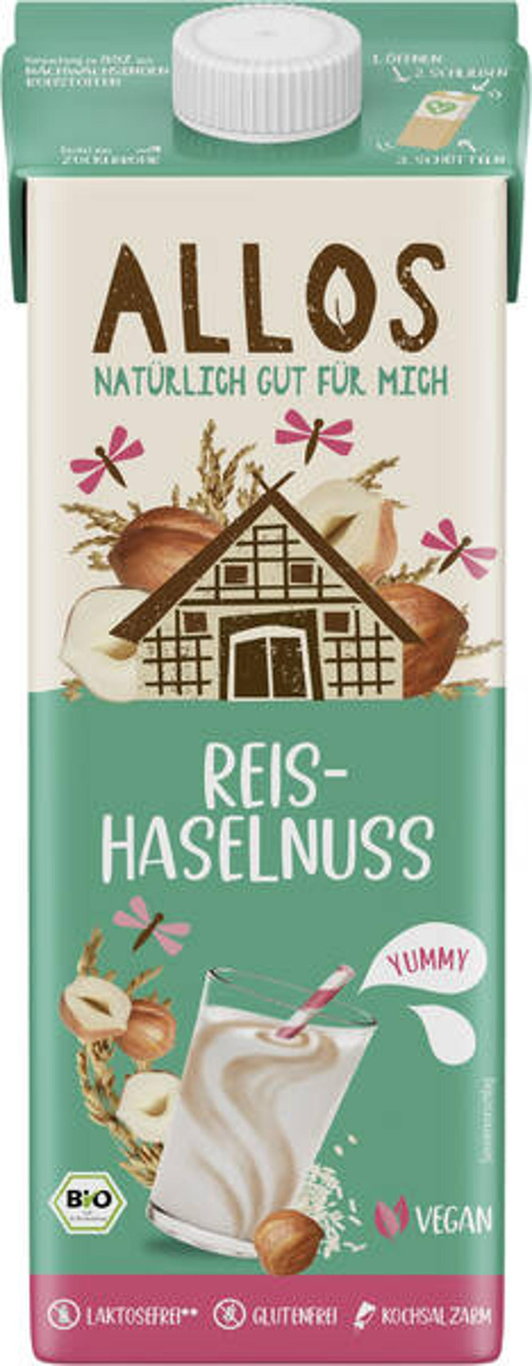Produktfoto zu Reis-Haselnuss-Drink natur