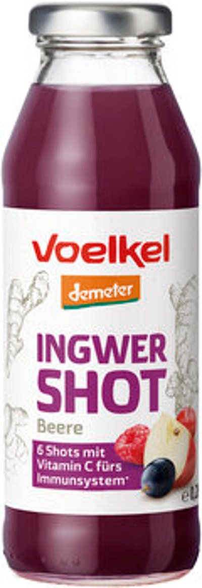Produktfoto zu Shot Ingwer Beeren 0,28l