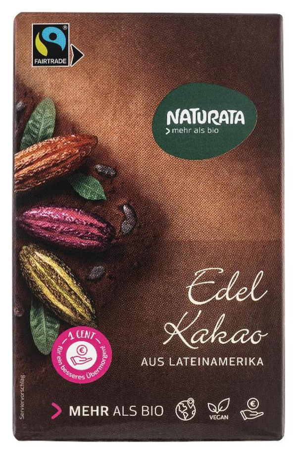 Produktfoto zu Edelkakao, schwach entölt 125g