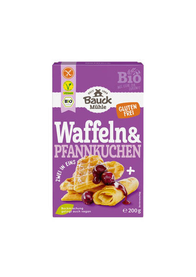 Produktfoto zu Waffeln&Pfannk. gf. Backmisch