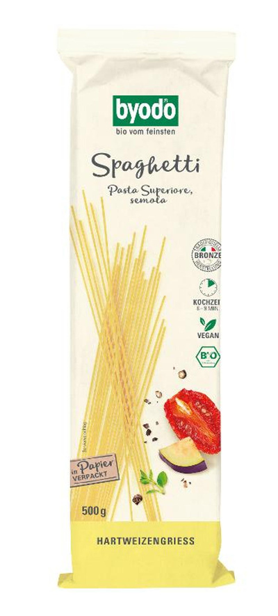 Produktfoto zu Spaghetti, semola