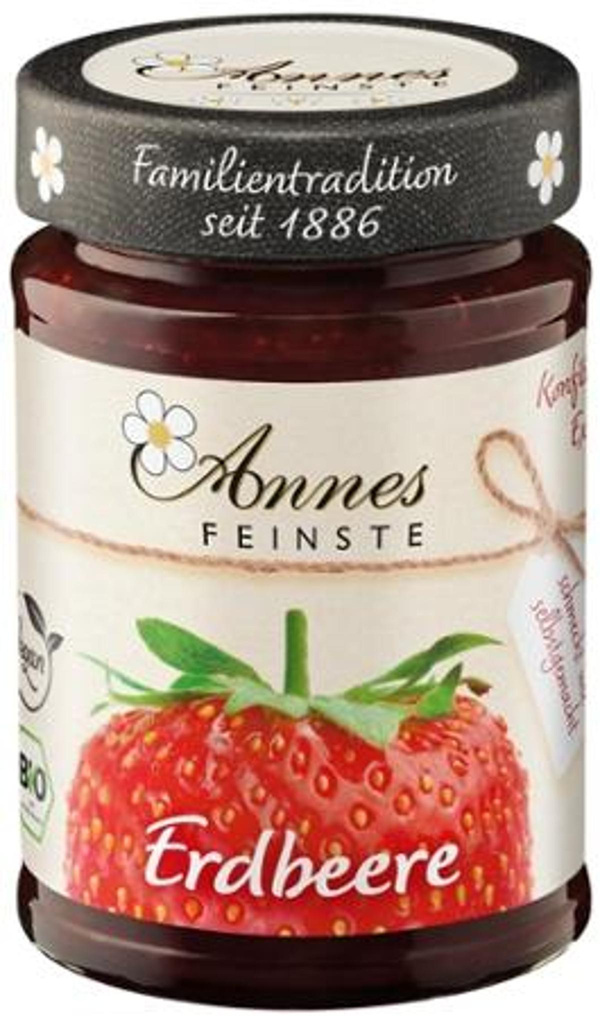 Produktfoto zu Erdbeer Konfitüre 225g