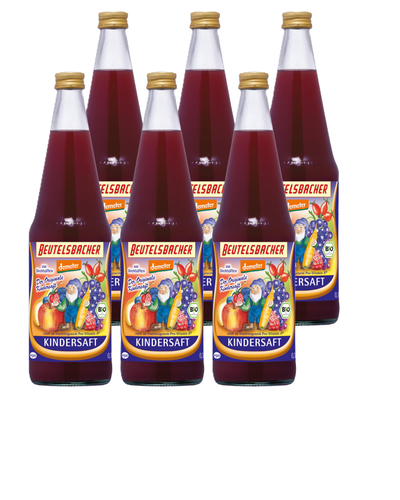 Produktfoto zu 6er Kasten Kindersaft 0,7l