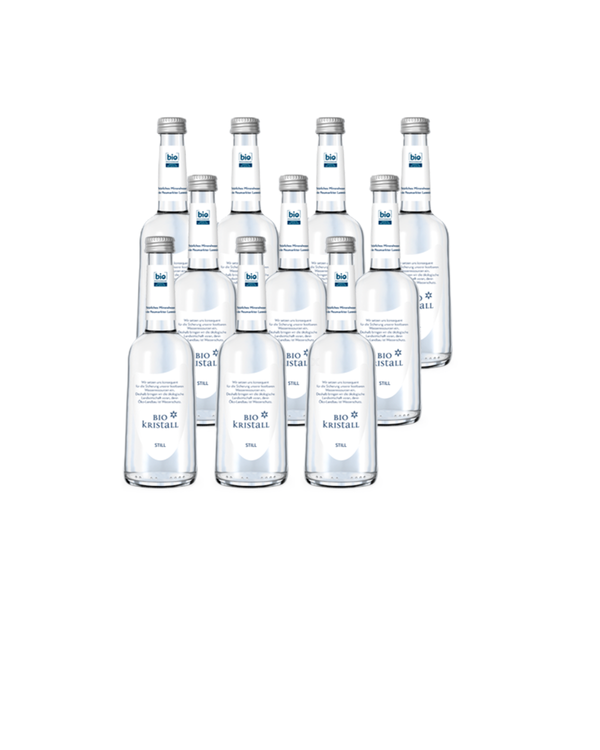 Produktfoto zu 10er Biokristall still  0,33l