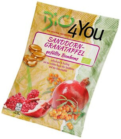 Produktfoto zu Bio4you Sanddorn-Granatapfel