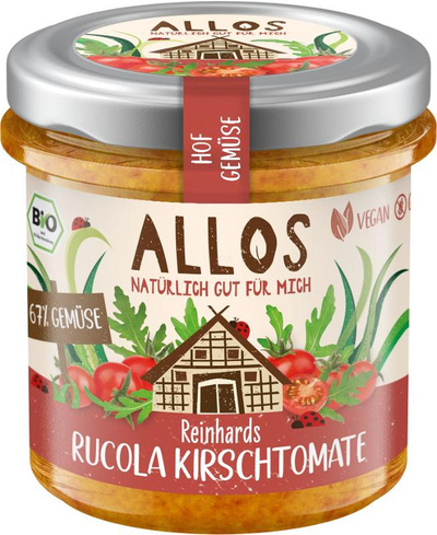 Produktfoto zu Hofgemüse Rucola-Kirschtomate
