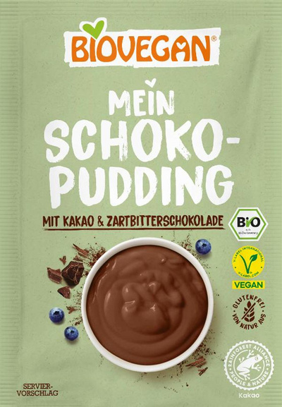 Produktfoto zu Schoko Puddingpulver vegan 55g