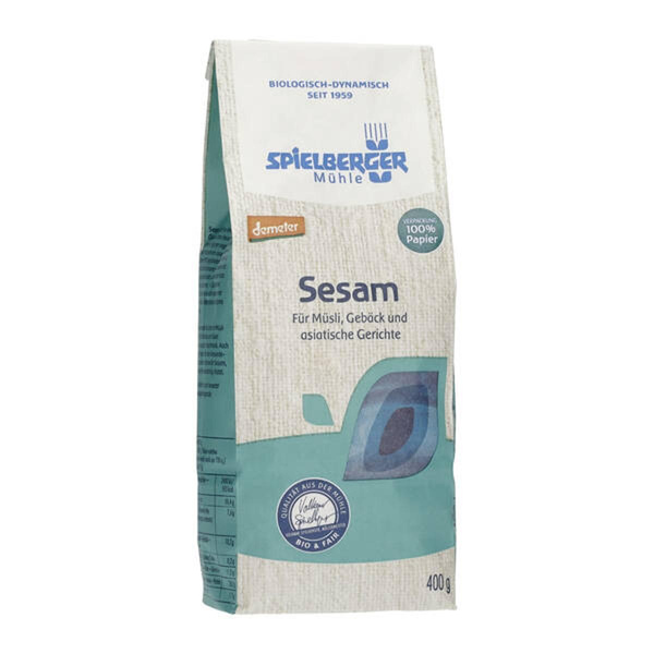 Produktfoto zu Sesam, ungeschält Demeter