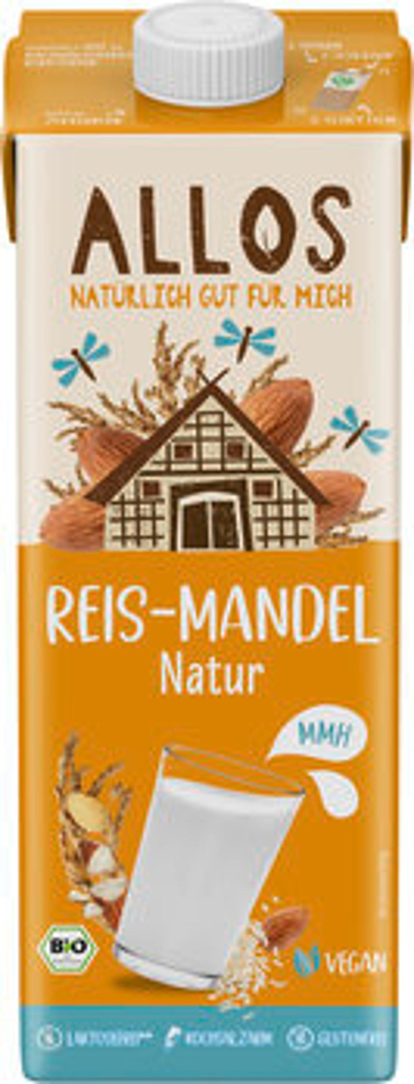 Produktfoto zu Reis-Mandel-Drink natur