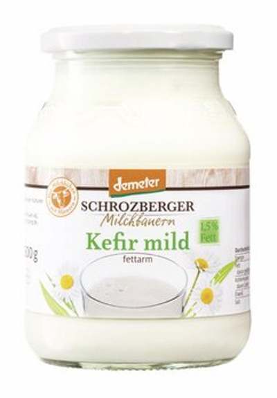 Produktfoto zu Kefir mild Demeter 500g