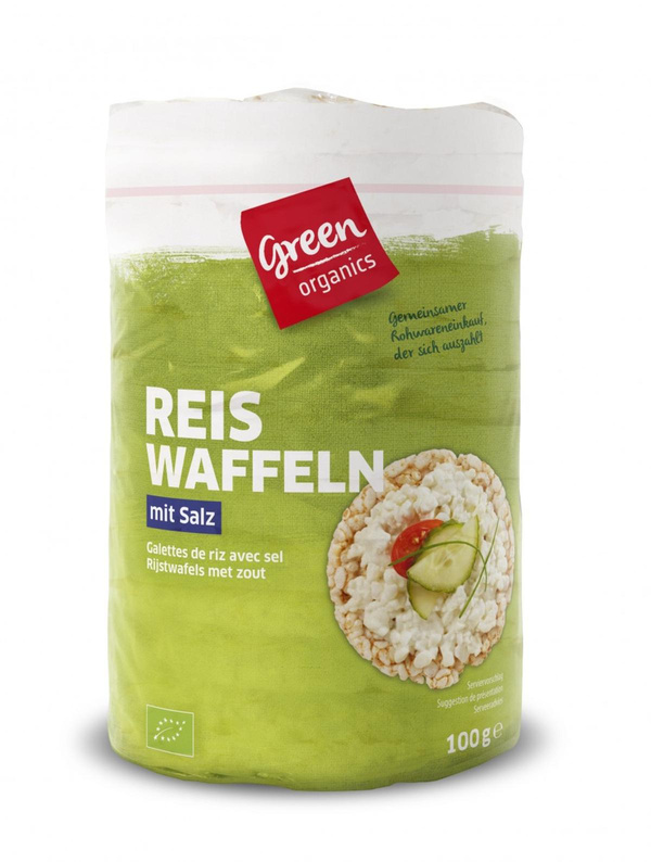 Produktfoto zu green Reiswaffeln mit Salz