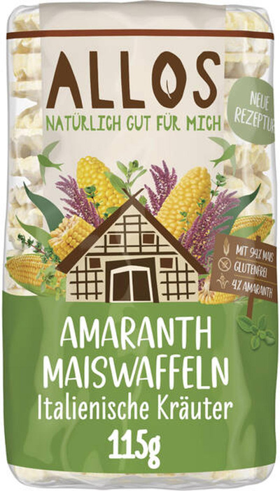 Produktfoto zu Waffel Amar.-Mais ital. Kräute
