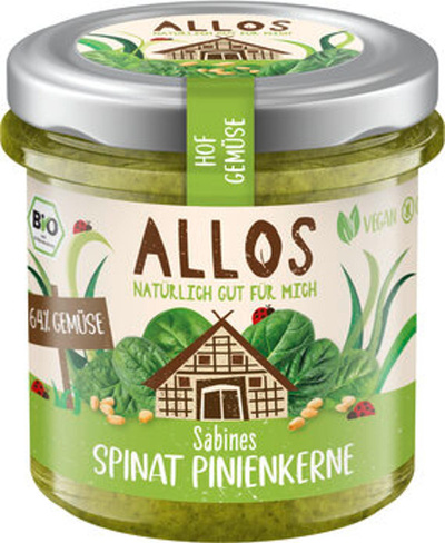 Produktfoto zu Spinat Pinienkerne 135g