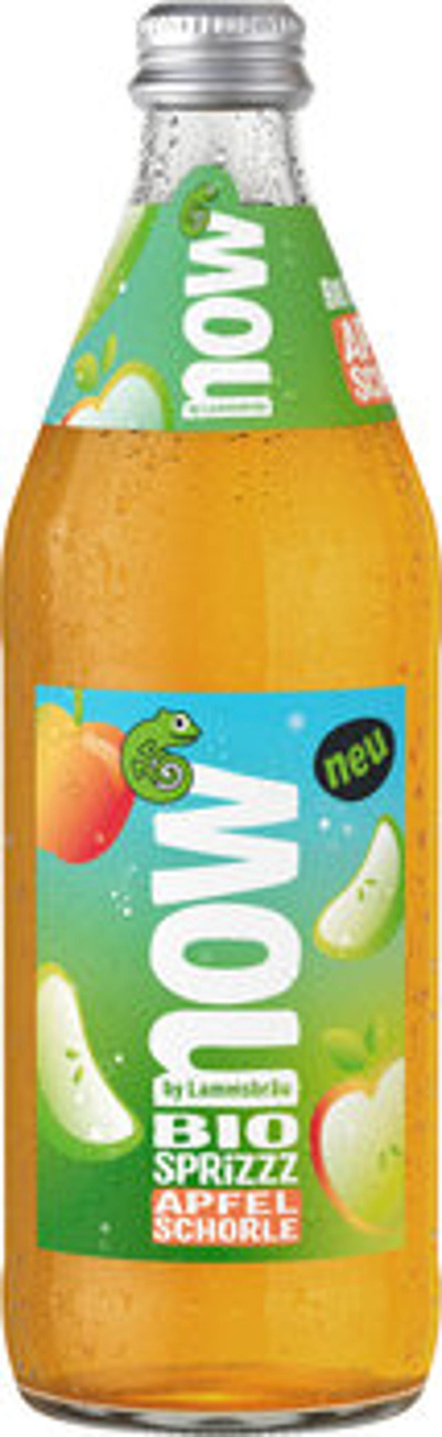 Produktfoto zu now Apfelschorle 0,5l