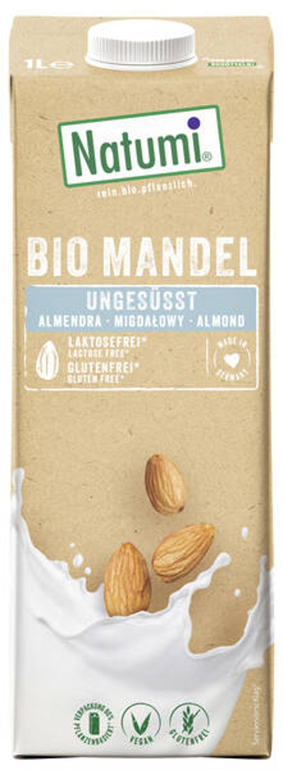 Produktfoto zu Mandeldrink ungesüßt 1l Natumi
