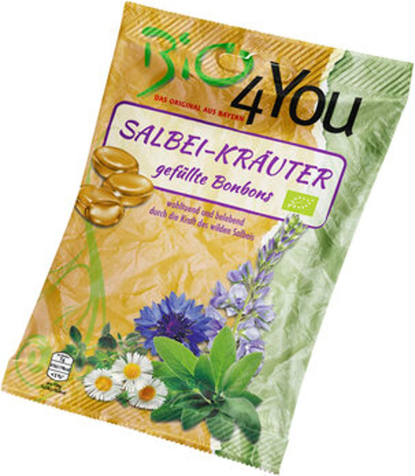 Produktfoto zu Bio4you Salbei-Kräuter 75g