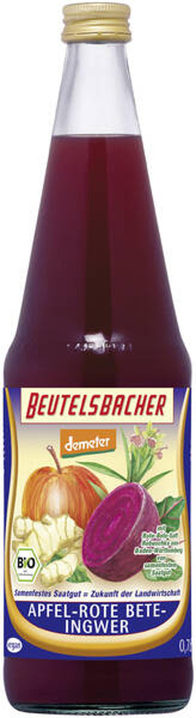 Produktfoto zu Apfel-Rote-Bete-Ingwer Saft