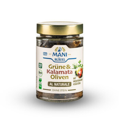 Produktfoto zu Grüne & Kalamata Oliven Kräute