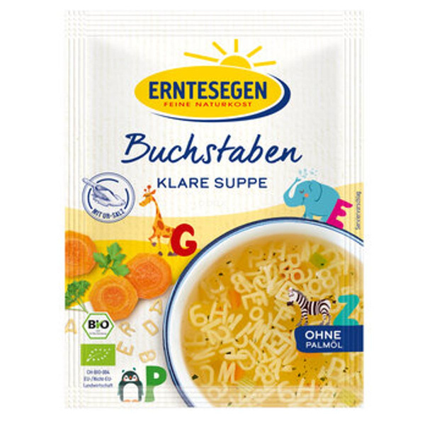 Produktfoto zu Buchstaben Klare Suppe 40g