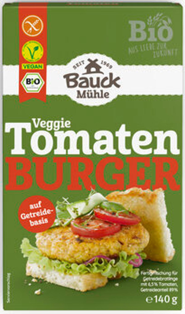 Produktfoto zu Tomaten-Basilikum-Burger 160g