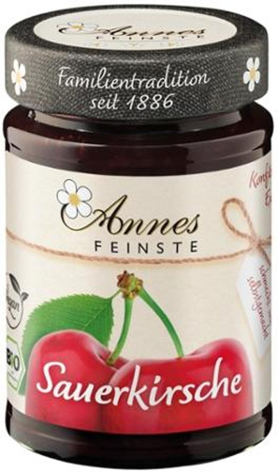 Produktfoto zu Sauerkirsch Konfitüre 225g
