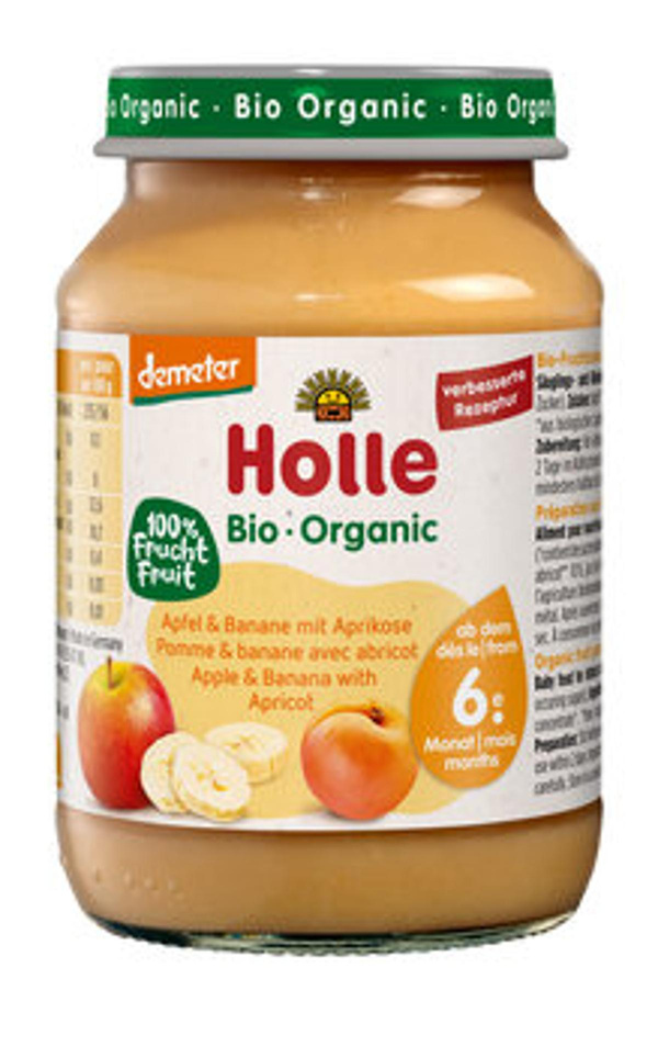 Produktfoto zu Apfel & Banane mit Aprikose