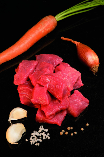 Produktfoto zu Rindergulasch ca 500g