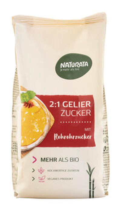Produktfoto zu Gelierzucker 2:1 Naturata