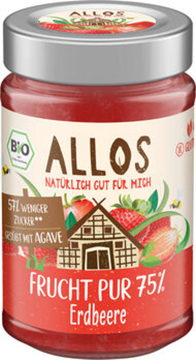 Produktfoto zu Frucht Pur Erdbeere 200g
