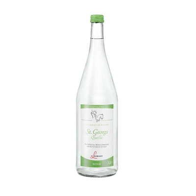 Produktfoto zu St. Georgs Quelle medium 1,0 l