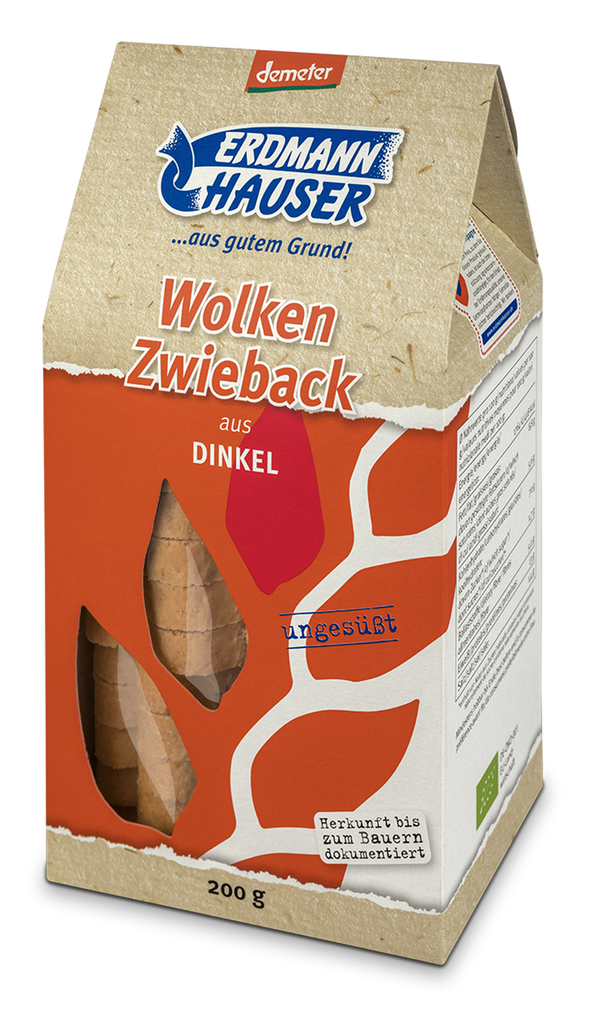 Produktfoto zu Dinkel Wolken Zwieback 200g