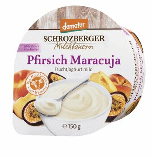Produktfoto zu Pfirsich-Maracuja Joghurt 150g