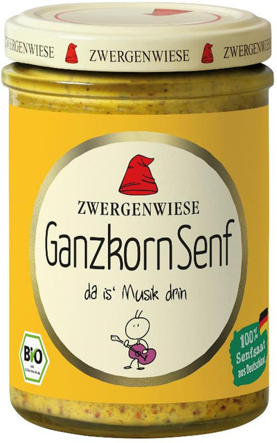 Produktfoto zu Ganzkorn Senf, 160ml