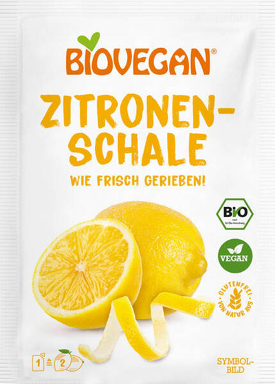 Produktfoto zu Zitronenschale gerieben