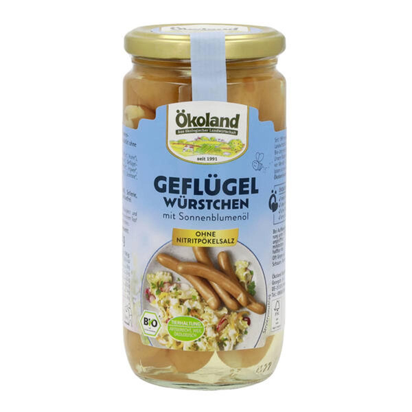 Produktfoto zu Geflügelwürstchen  im Glas