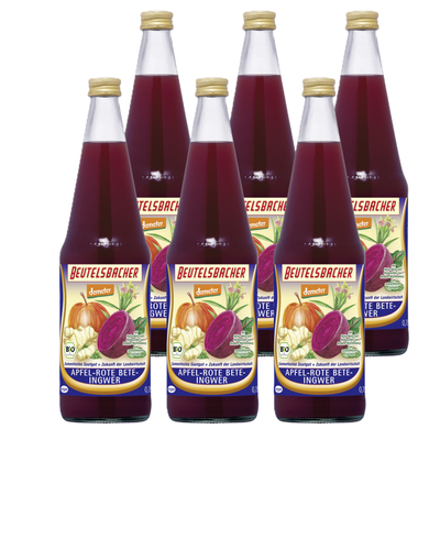 Produktfoto zu 6er Ka.Apfel-Rote-Bete-Ingwer
