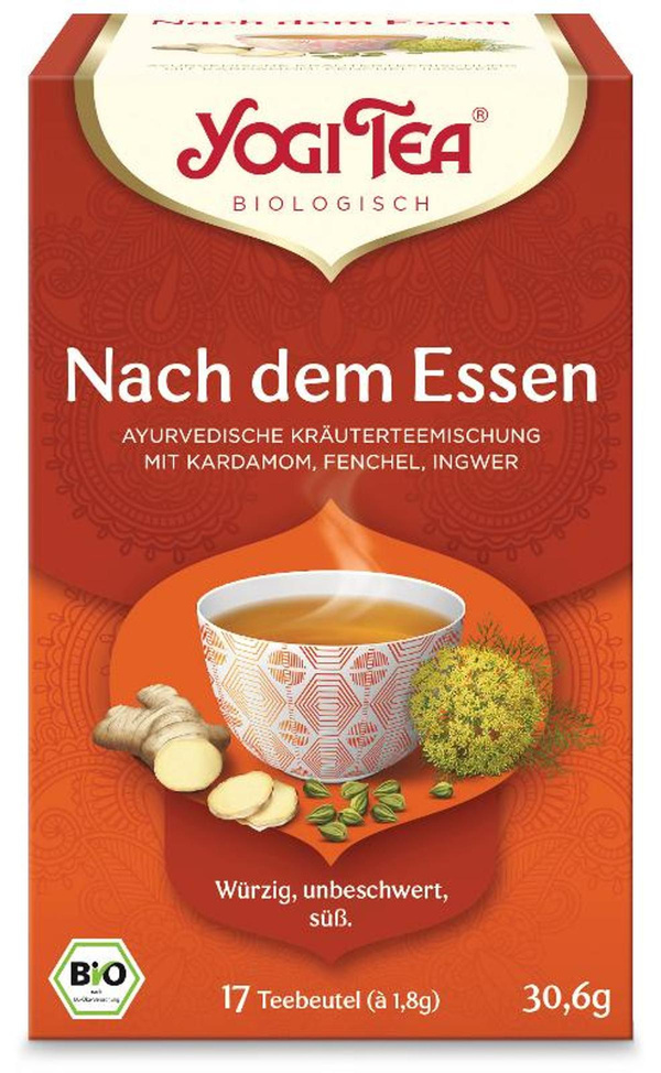 Produktfoto zu Nach dem Essen Tee Yogi